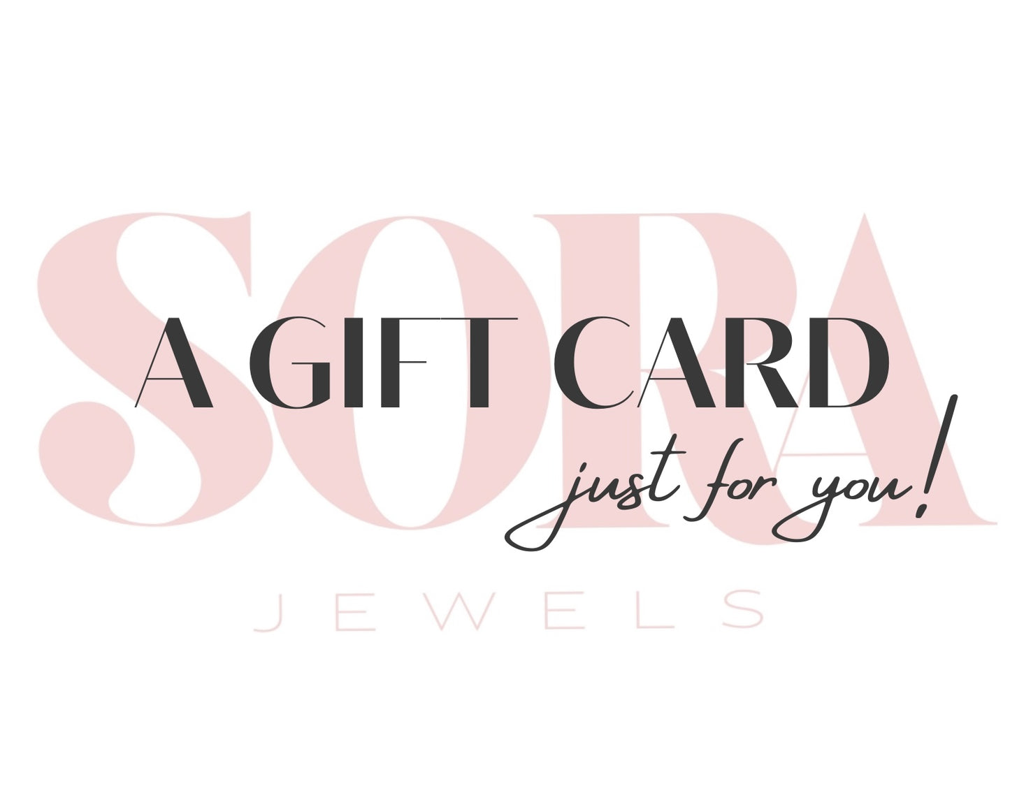 ~ GIFT CARD ~